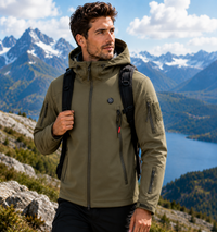 ThermoFlex Pro – Verwarmde Jas met Capuchon | Heren & Dames