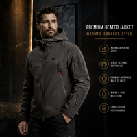 ThermoFlex Pro – Verwarmde Jas met Capuchon | Heren & Dames